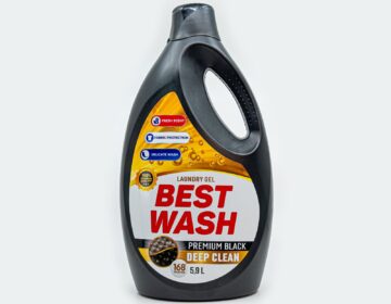 20. Best Wash 5.9L Laundry Gel Black